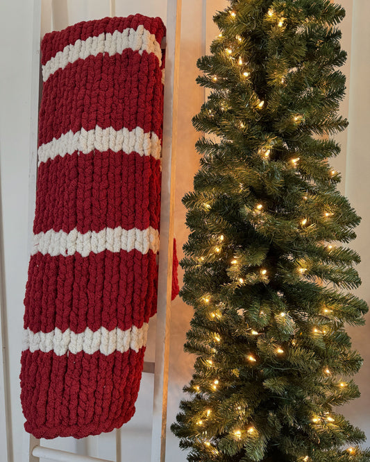 Candycane Blanket