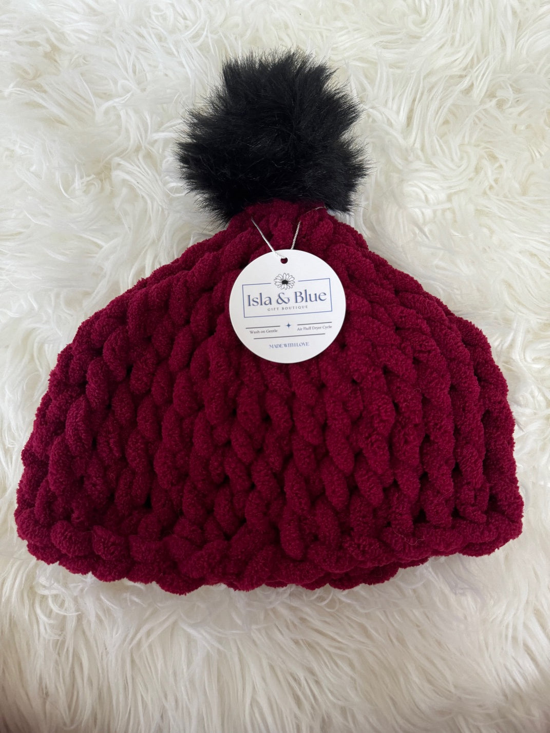 Burgundy Beanie