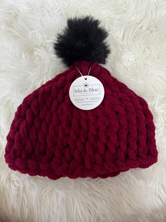Burgundy Beanie